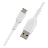 Cable USB-C a USB-A de 15 W | 1 metro | blanco