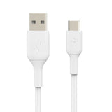 Cable USB-C a USB-A de 15 W | 1 metro | blanco