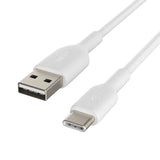 Cable USB-C a USB-A de 15 W | 1 metro | blanco