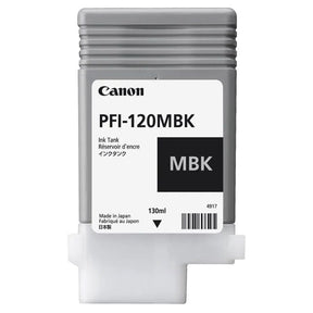 Tinta Canon PFI-120MBK Matte Black | Para imagePROGRAF TM-200 / TM-205 / TM-300 / TM-305 - Panamá