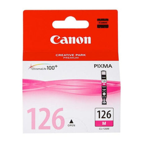 Tinta Canon CLI-126 Magenta | Para IP4910, IP4810, IX6510, MG5310, MG5210,MX711 - Panamá