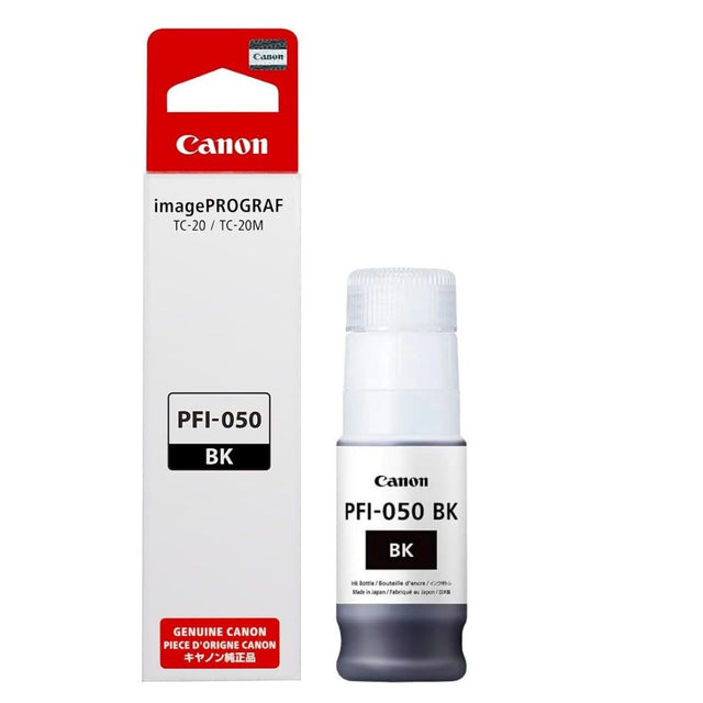 Tinta Canon PFI-050BK Negro | Para imagePROGRAF TC-20 / TC-20M - Panamá