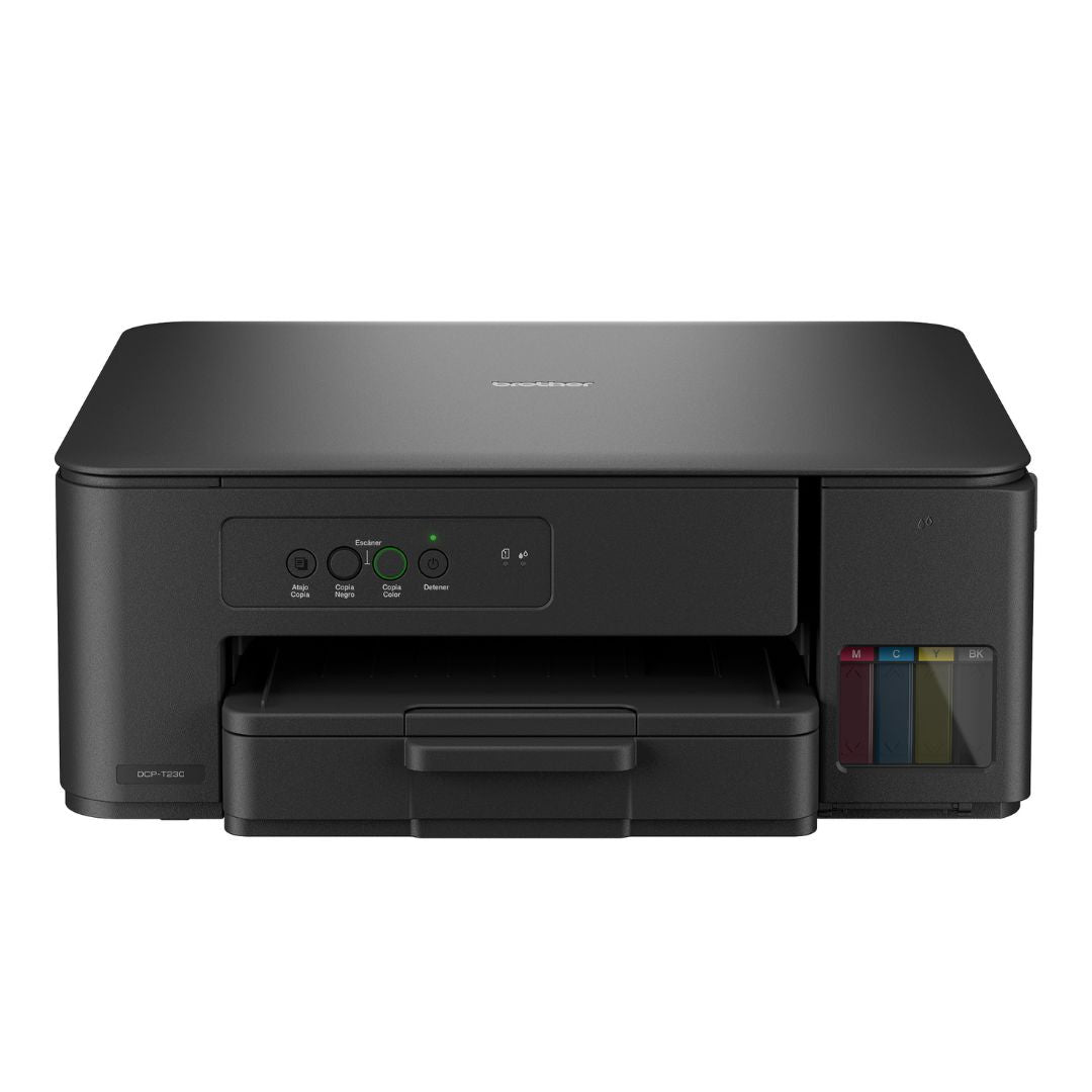 Impresora Multifuncional Brother DCP-T230 Color | DCPT 230 - Tinta Continua - Conectividad USB| 27 ppm Negro / 11 ppm Color - Panamá