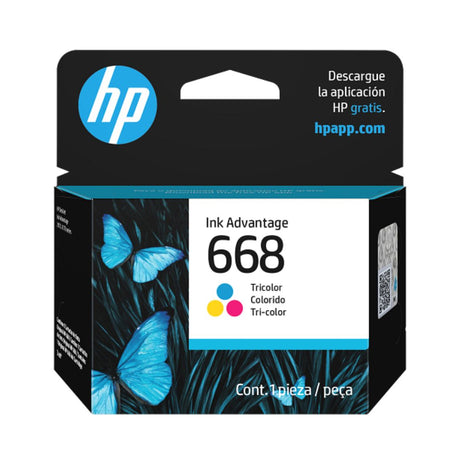 Tinta HP 668 Color Original - 7FP36VL | Deskjet Ink Advantage 2975 / 4370 - Panamá