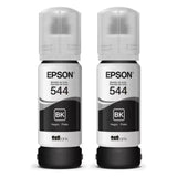 Pack de 2 Botellas de Tinta Epson 544 Negra – Compatible con L1210, L3110, L1250, L3210, L3250, L5190, L5290, L5590