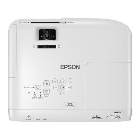 Proyector Epson PowerLite X49  | 3600 lúmenes, resolución 1280x800