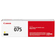 Toner Canon 075 Yellow | Para imageCLASS MF665Cdw / LBP646Cdw / LBP647Cdw / MF663Cdw / MF662Cdw  | 1,300 páginas