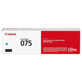Toner Canon 075 Cyan | Para imageCLASS MF665Cdw / LBP646Cdw / LBP647Cdw / MF663Cdw / MF662Cdw  | 1,300 páginas
