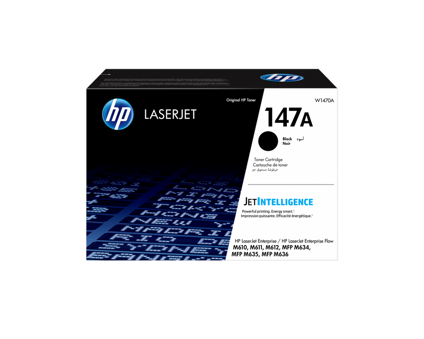 Toner Hp 147A | W1470A HP LaserJet Enterprise M611 M612 M634 M636