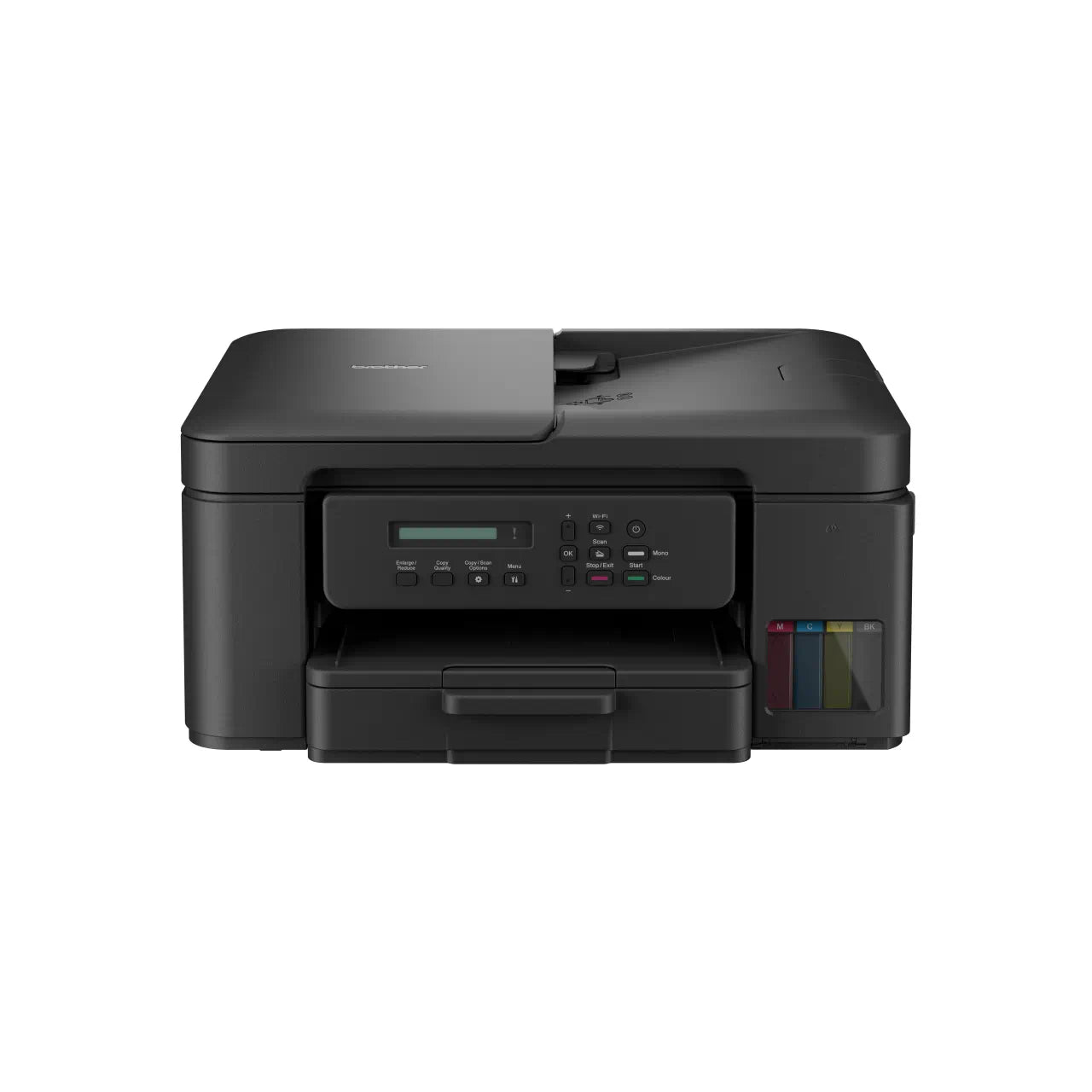 Impresora Multifuncional Brother DCP-T730DW Color | DCPT 730DW - Tinta Continua - Conectividad Inalámbrica - Impresión Dúplex | 27 ppm Negro / 23 ppm Color - Panamá