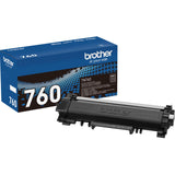 Toner Brother TN-760 | TN760 | Para HL-L2350DW / HL-L2390DW / HL-L2395DW / HL-L2370DW / MFC-L2710DW / MFC-L2750DW