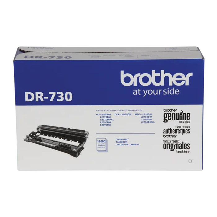 Tambor Brother DR-730 | DR730 | Para HL-L2350DW / HL-L2390DW / HL-L2395DW / HL-L2370DW / MFC-L2710DW / MFC-L2750DW