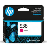 Tinta HP 938 Magenta | 800 paginas | 4S6X6PL | OfficeJet Pro 9730 / 9110 / 9120 / 9130 / 9720