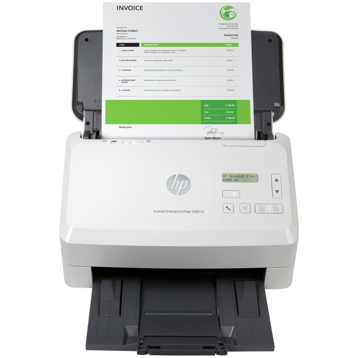 Escáner Hp ScanJet Enterprise Flow 5000 s5