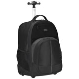 Mochila con ruedas Targus - 16" Compact Rolling Backpack - Black