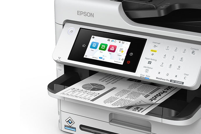 Impresora Epson WorkForce Pro WF-M5899 - Multifuncional Monocromática | 25 ppm Negro