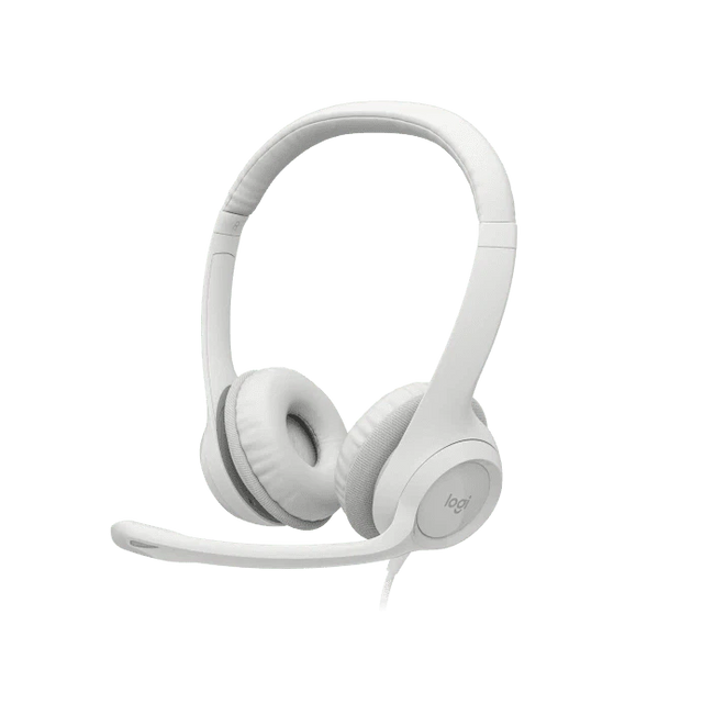 Audifonos Logitech H390-USB | Blanco - Panamá
