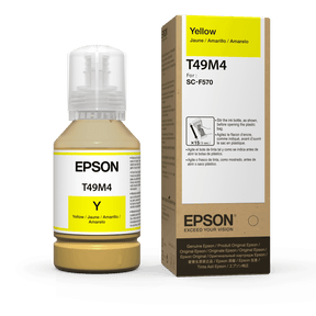 Botellas de Tinta de Sublimación Epson T49M420 | Color Amarillo para SureColor F170 F570 F571 | 140 ml - Panamá
