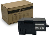 Caja de mantenimiento MC-G03 genérica compatible con Canon MAXIFY GX3010 y GX4010, con empaque