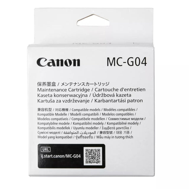 Cartucho de Mantenimiento Canon MC-G04 para Pixma G1130, G2170, G3170 y G4170 | 5813C001 - Panamá