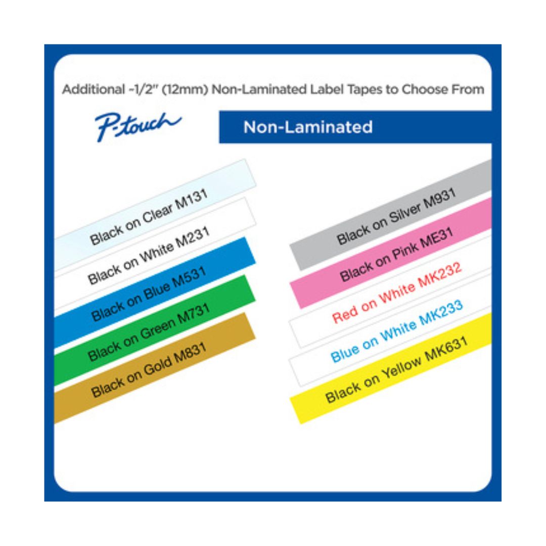 Cinta de etiquetas para impresoras P-touch de 8 m | Brother M-231 - Panamá