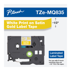 Cinta Laminada para uso interior y exterior Brother TZe-MQ835 - Panamá