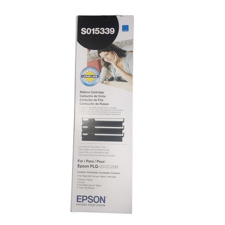 Cintas Epson S015339 | Para PLQ-20 / PLQ-22 / PLQ-20M - Panamá