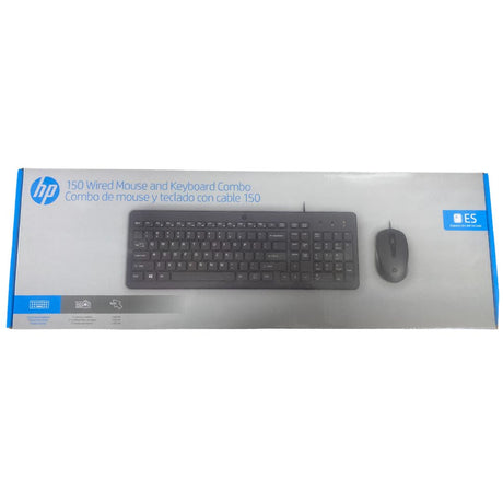 Combo Teclado y Mouse HP| 240J7AA | Conectividad USB | Español - Panamá