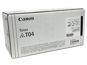 Empaque original del tóner Canon T04 2980C001AA Negro