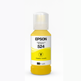 Botella de tinta Epson 524 amarilla T524420-AL para EcoTank L15150 L15160 L6490
