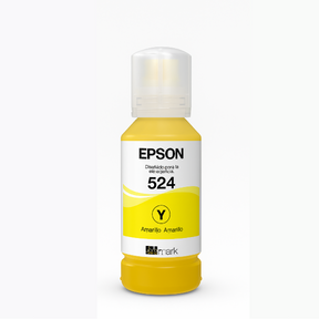 Botella de tinta Epson 524 amarilla T524420-AL para EcoTank L15150 L15160 L6490