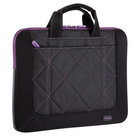 Funda Maletin Targus Funda Slipskin para Laptop de 16" | Negro-Morado - Panamá