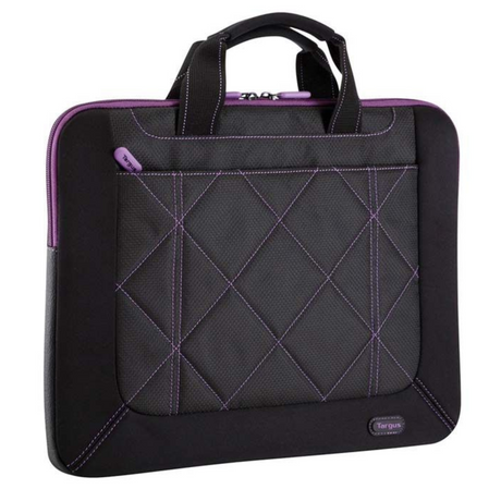 Funda Maletin Targus Funda Slipskin para Laptop de 16" | Negro-Morado - Panamá