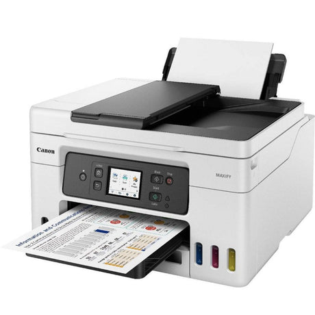 Impresora Canon Maxify GX4010 - Impresión Profesional - Inalámbrica - Velocidad 30 ppm negro y 18 ppm color 4 en 1 - Pantalla Táctil LCD 6.9 cm - Panamá