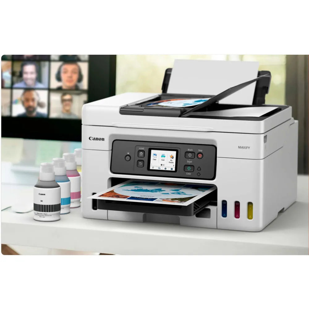 Impresora Canon Maxify GX4010 - Impresión Profesional - Inalámbrica - Velocidad 30 ppm negro y 18 ppm color 4 en 1 - Pantalla Táctil LCD 6.9 cm - Panamá