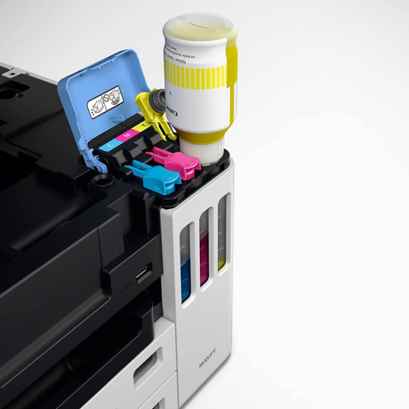 Impresora Canon MAXIFY GX7010 - Impresión Profesional - Inalámbrica - Conectividad Canon PRINT app - Alta Velocidad - 2,7” LCD Táctil | 45 ppm Negro / 25 ppm Color - Panamá