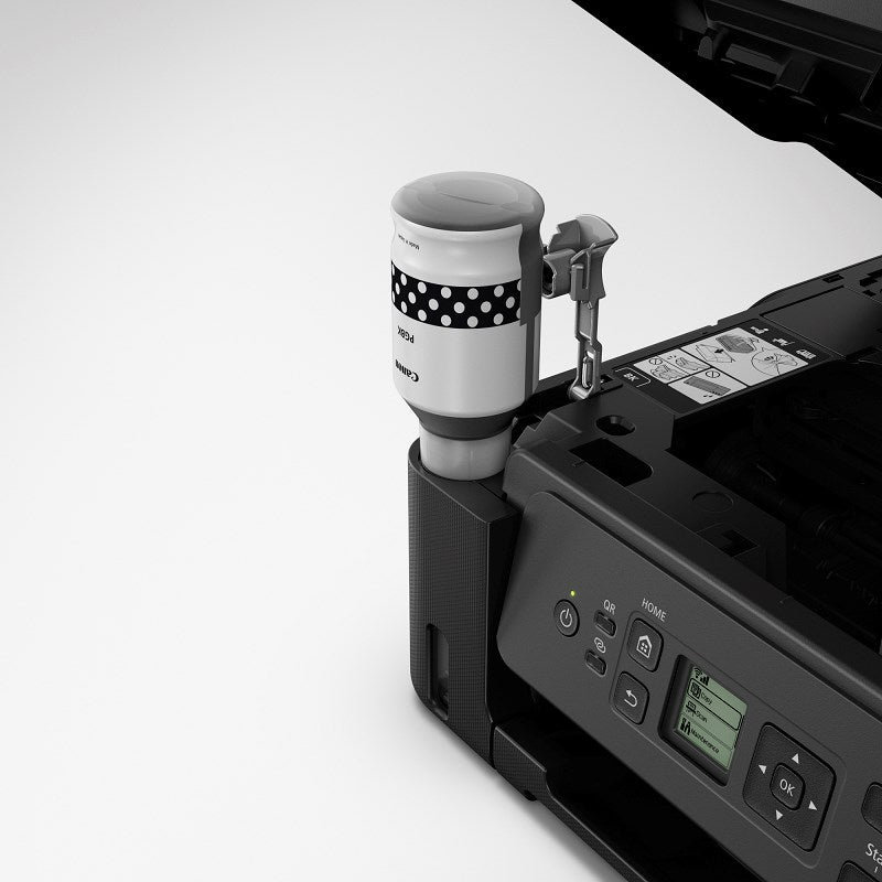 Impresora Canon Pixma G3170 Color Tinta Continua Wifi - Multifuncional - Botellas de Tinta de Alto Rendimiento - Pantalla LCD 3.4 cm | 8,8 ppm Negro / 5 ppm Color - Panamá