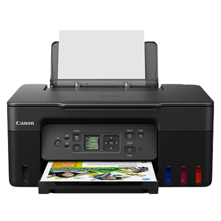 Impresora Canon Pixma G3170 Color Tinta Continua Wifi - Multifuncional - Botellas de Tinta de Alto Rendimiento - Pantalla LCD 3.4 cm | 11 ppm Negro / 6 ppm Color