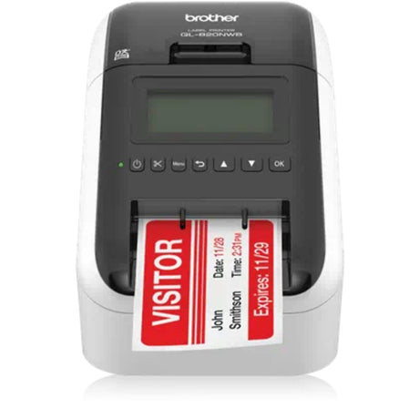 Impresora de Etiquetas Brother QL-820 nwb - Imprime Negro y Rojo - Panamá