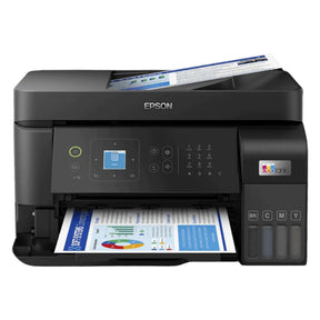 Impresora Epson EcoTank L5590 Multifuncional 4 en 1 - Inalámbrica - Tecnología Heat-Free® PrecisionCore - Tanque de Tinta | 33 ppm Negro / 15 ppm Color - Panamá