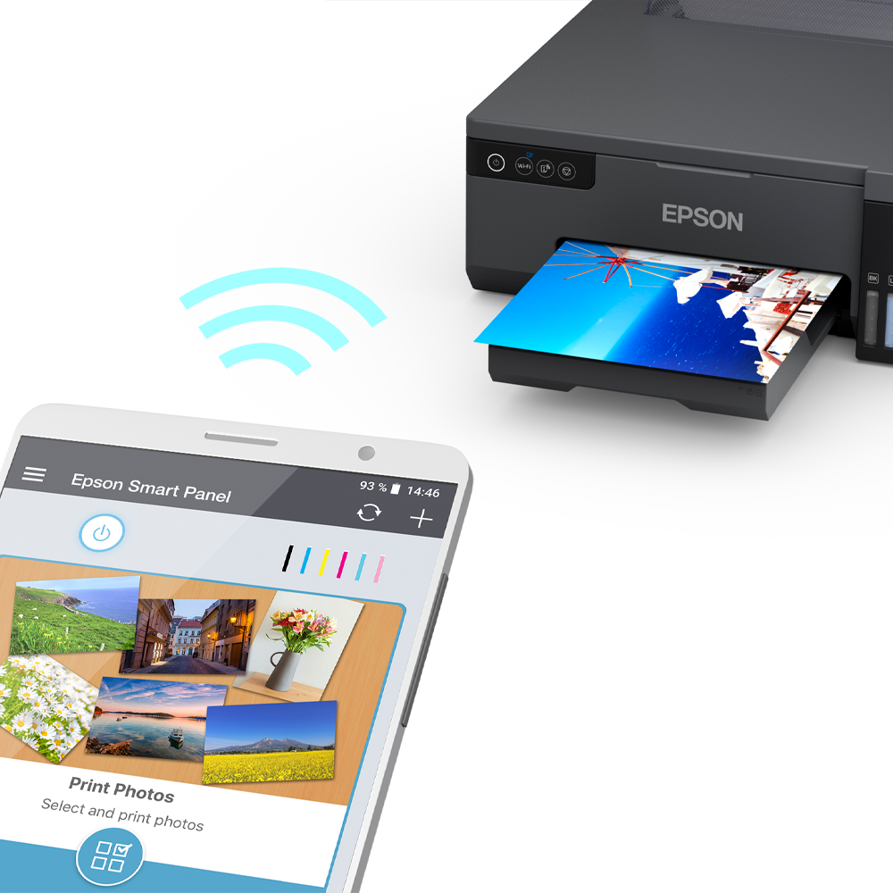 Impresora Fotográfica Inalámbrica Epson EcoTank L8050 | Fotos Impactantes - Panamá