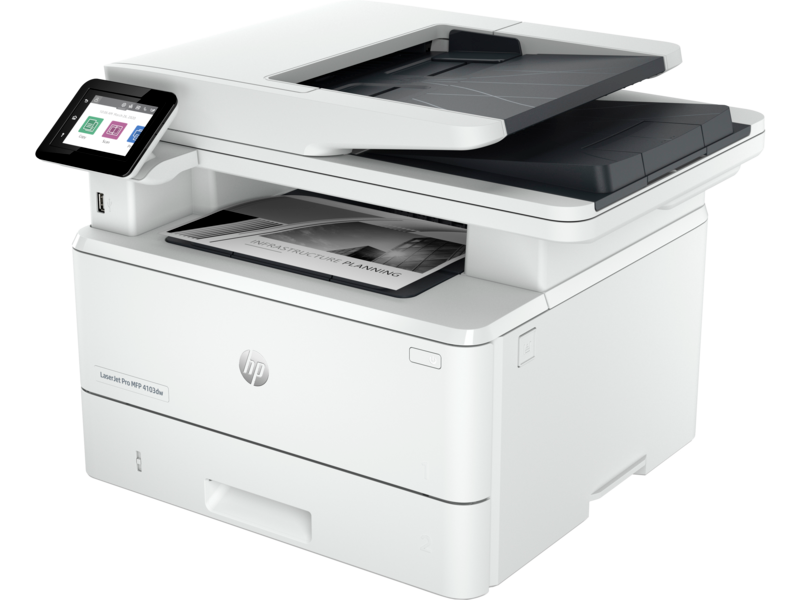 Impresora HP LaserJet Pro MFP 4103dw (2Z627A) - Impresoras Laser - Calidad 1200 x 1200 dpi - ADF 50 hojas | 40 ppm - Panamá