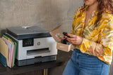 Impresora HP OfficeJet Pro 9130 Multifuncional - Profesionalismo y Eficiencia - Accesos Directos y Conexiones Seguras | 25 ppm Negro / 20 ppm Color - Panamá