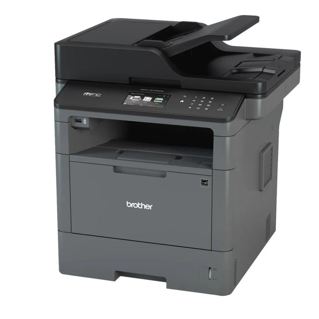 Impresora Laser Multifuncional monocromática Brother MFC-L5705DW | impresión dúplex, escaneo y copia y conexión inalámbrica a red | 42 ppm Negro - Panamá