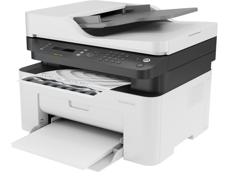 Impresora Multifunción HP Laser 137fnw | Blanco y Negro | USB | RED | WIFI | 20 ppm - Panamá