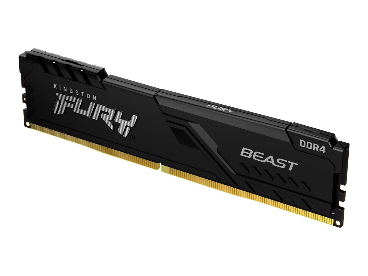 Kingston FURY Beast - DDR4 - módulo - 16 GB - DIMM de 288 contactos - 3200 MHz / PC4-25600 - CL16 - 1.35 V - sin búfer - no ECC - negro - Panamá