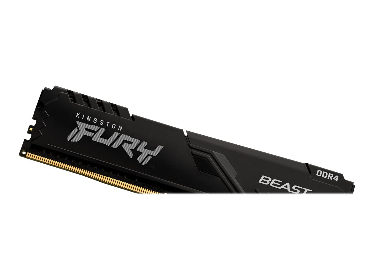 Kingston FURY Beast - DDR4 - módulo - 16 GB - DIMM de 288 contactos - 3200 MHz / PC4-25600 - CL16 - 1.35 V - sin búfer - no ECC - negro - Panamá