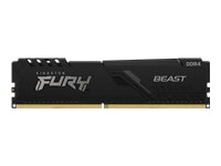 Kingston FURY Beast - DDR4 - módulo - 16 GB - DIMM de 288 contactos - 3200 MHz / PC4-25600 - CL16 - 1.35 V - sin búfer - no ECC - negro - Panamá