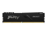 Kingston FURY Beast - DDR4 - módulo - 16 GB - DIMM de 288 contactos - 3200 MHz / PC4-25600 - CL16 - 1.35 V - sin búfer - no ECC - negro - Panamá