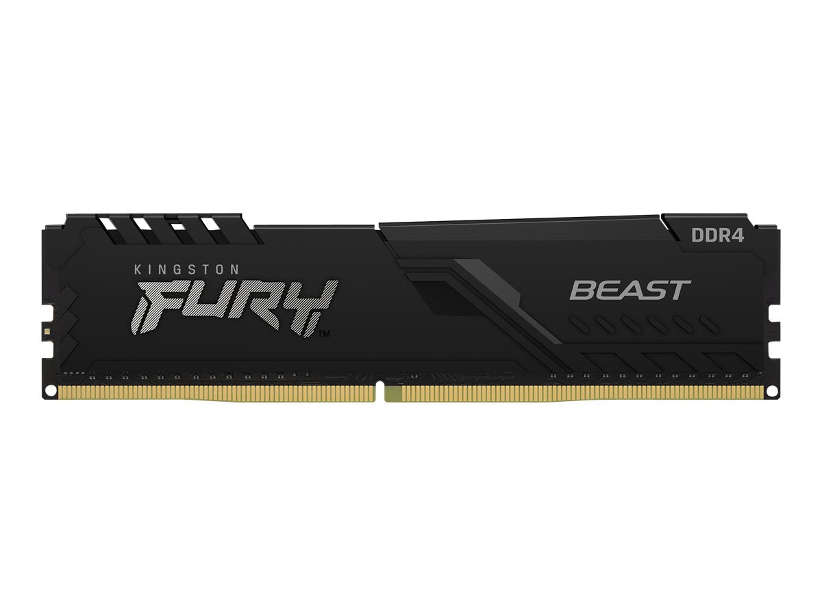 Kingston FURY Beast - DDR4 - módulo - 16 GB - DIMM de 288 contactos - 3200 MHz / PC4-25600 - CL16 - 1.35 V - sin búfer - no ECC - negro - Panamá